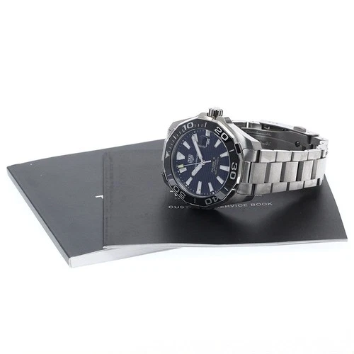 TAG Heuer WAY201A Aquaracer Caliber 5 Date Automatic Men Watch w/Warranty 44mm