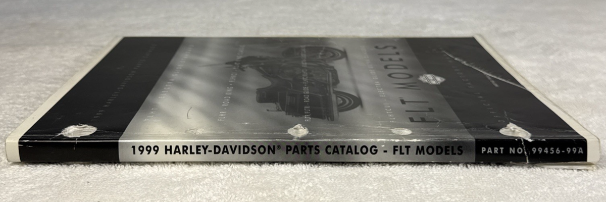 1999 HARLEY DAVIDSON PARTS CATALOG FLT MODELS 99456-99A | eBay