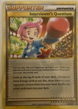Interviewer's Questions Uncommon HeartGold & SoulSilver HS—Unleashed 77/95 on eBay