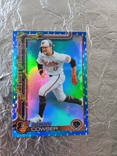 2025 Topps Holiday Blue Metallic Foil Glitter Colton Cowser  Orioles #H157 ⭐️