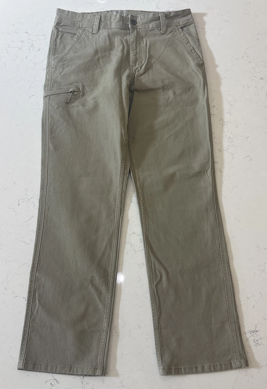 Weatherproof Vintage Trevorland Flex Utility Pant, Size 34x32, Tan