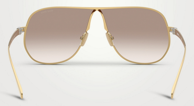 Miu Miu Women Sunglasses Gold Purple Brown Pilot MUA56S  display picture 2