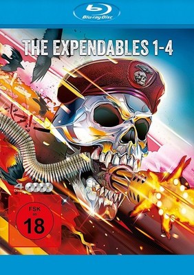 The Expendables 1+2+3+4 # BLU-RAY-NEU