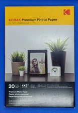 Kodak 4x6" (10x15cm) Glossy Premium Photo Paper 240 GSM 20 Sheets (5740-095) 
