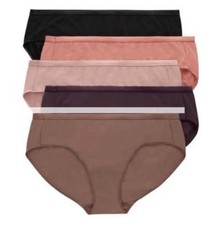 Hanes Hipster Underwear Breathable Mesh Panties Women 5-Pack Size 12 / 4x NEW