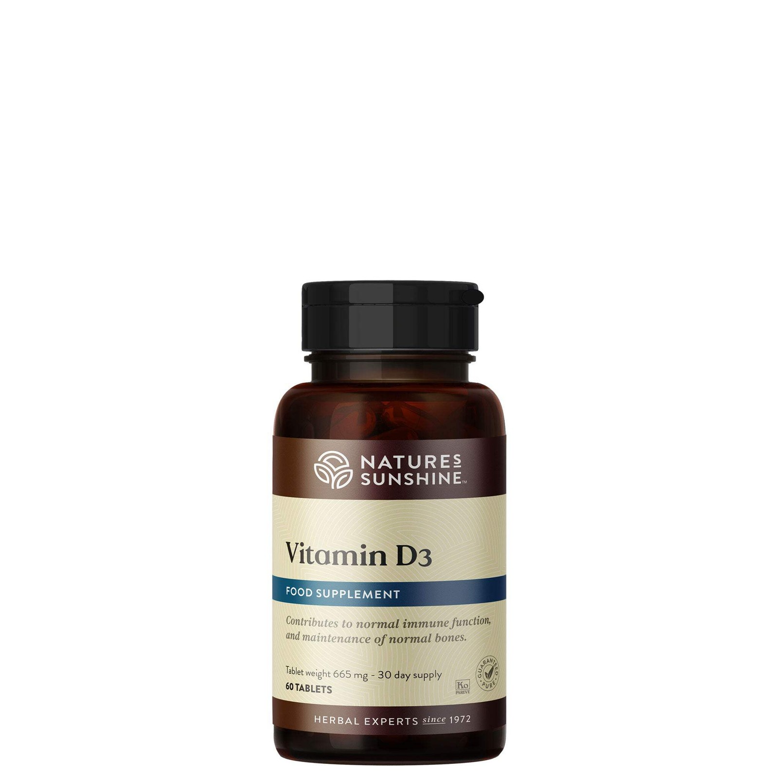Nature's Sunshine Vitamin D3 4000IU | Immune & Bone Support