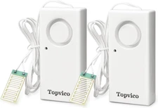 Water Alarms Leak Detector for Home Basements, RV Water Heater, Sump Pump Overfl