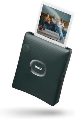 Fujifilm INSTAX SQUARE Link Sofortbilddrucker Midnight Green  Printer NEU OVP