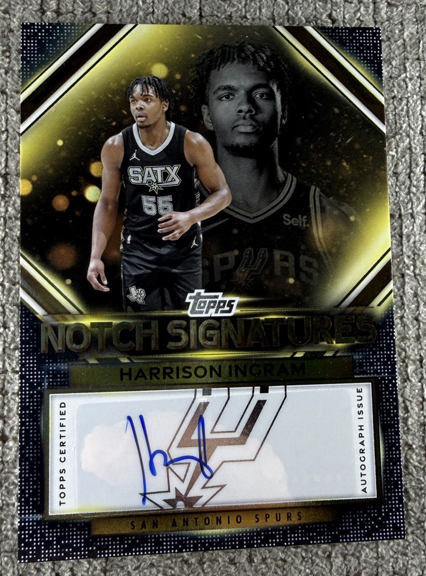 2025-26 Topps - Topps Notch Signatures Harrison Ingram #TNS-HI (AU)