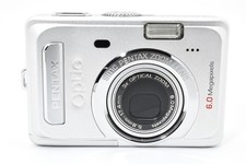 Pentax Optio S60 Compact Digital Camera with SD Card Reader and Warranty