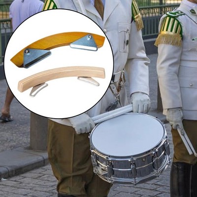 Click Percussion Wood Block Portable Snare Drum Rim Riser Cross Stick Enhancer