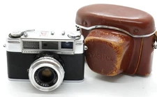 Nice Zeiss Ikon Continette 35mm Film Viewfinder Camera Lucinar 2.8/45 lens