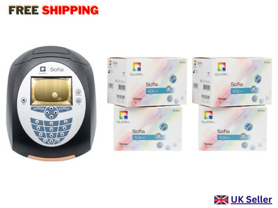 Quidel Sofia Analyzer Installation Pack hCG FIA 50 Testkits Rapid Lot 4