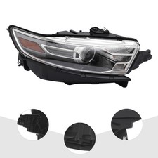 For2013-2014 Ford Taurus Halogen Headlight Assembly Headlamp Wbulbs Leftright