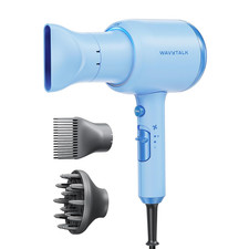Hair Dryer, Blown Away Ionic Hair Dryer for Curly Hair with Diffuser, 1875W Fast