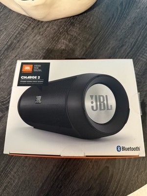 JBL Charge 2 Portable Bluetooth Speaker Black with Charger