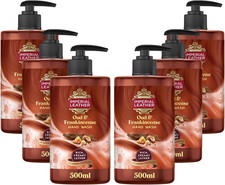 Oud & Frankincense Liquid Hand Wash Soap 6 X 500Ml 4.22 per litre