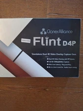 CLONER ALLIANCE Flint D4P Standalone Dual-4K Video Overlay Livestreaming - New 