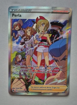 Pokemon Zenit der Könige Perla Trainergalerie GG63/GG70 Perla NM Deutsch - Bild 1 von 2