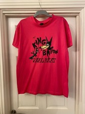 King Kurt Batman Zulu Beat Official T Shirt 2XL Psychobilly Punk