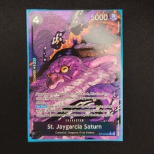 St. Jaygarcia Saturn (Parallel) OP13-083 Carrying On His Will Foil