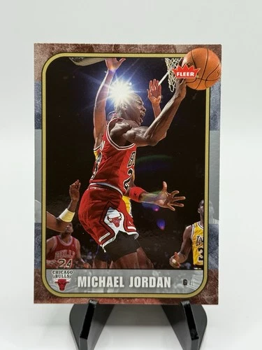 2007-08 Fleer Michael Jordan - #17 Michael Jordan