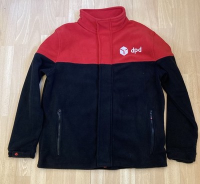 DPD Group Fleecejacke mit Reißverschluss Herren Large Delivery Driver Kurier Unisex