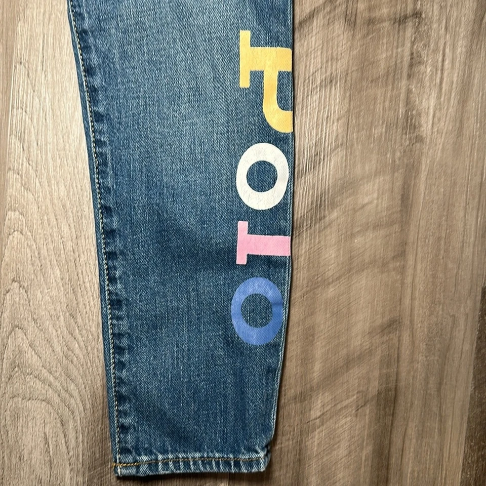 Polo Ralph Lauren Astor Slim Cinch Waist Boy Friend Jeans - 10 - Image 4 of 4