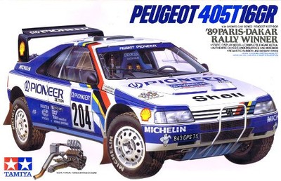 Tamiya 1:24 Peugeot 405 T16GR Paris- Dakar #24092