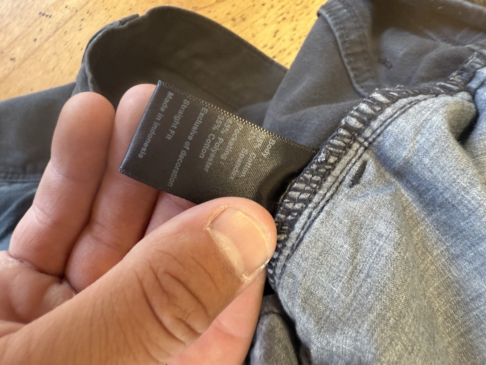 Flint and Tinder Pants Mens 36x34 Straight Fit Gray 5 Pocket Chino Twill Casual