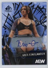 2025 SP Game Used AEW Auto Kris Statlander #44 Auto 1l9u