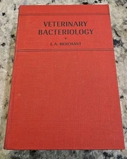 Veterinary Bacteriology I. A. Merchant 3rd Edition 1946 Iowa State University 