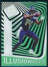 2021 Panini Illusions #ILL-6 DK Metcalf Illusionists Emerald