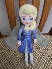 Disney Frozen Elsa Plush Doll - Disney Tag - Excellent Condition - 10"