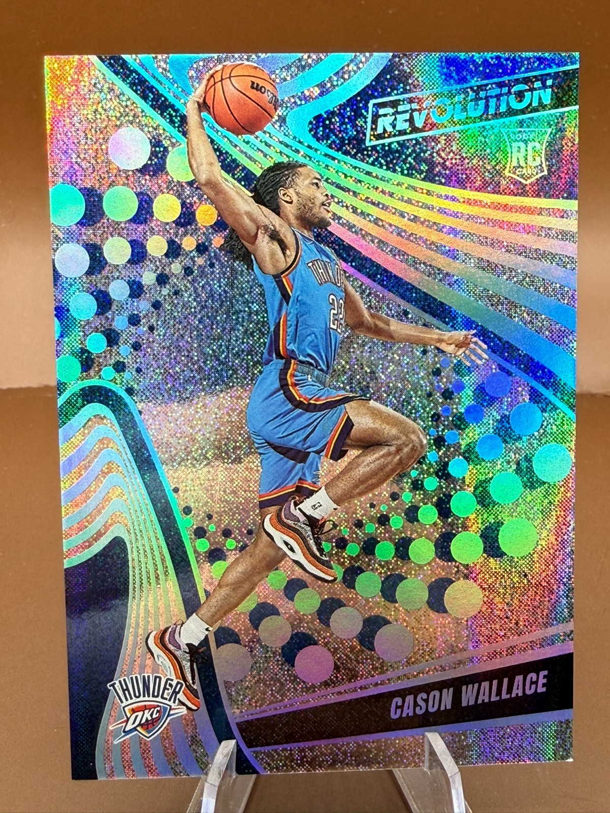2023-24 Panini Revolution - Cason Wallace #102 Neutron /125 Rookie RC Thunder