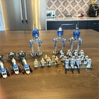 3 LEGO Star Wars 501st Legion Clone Troopers 75280 Complete Set with Minifigures