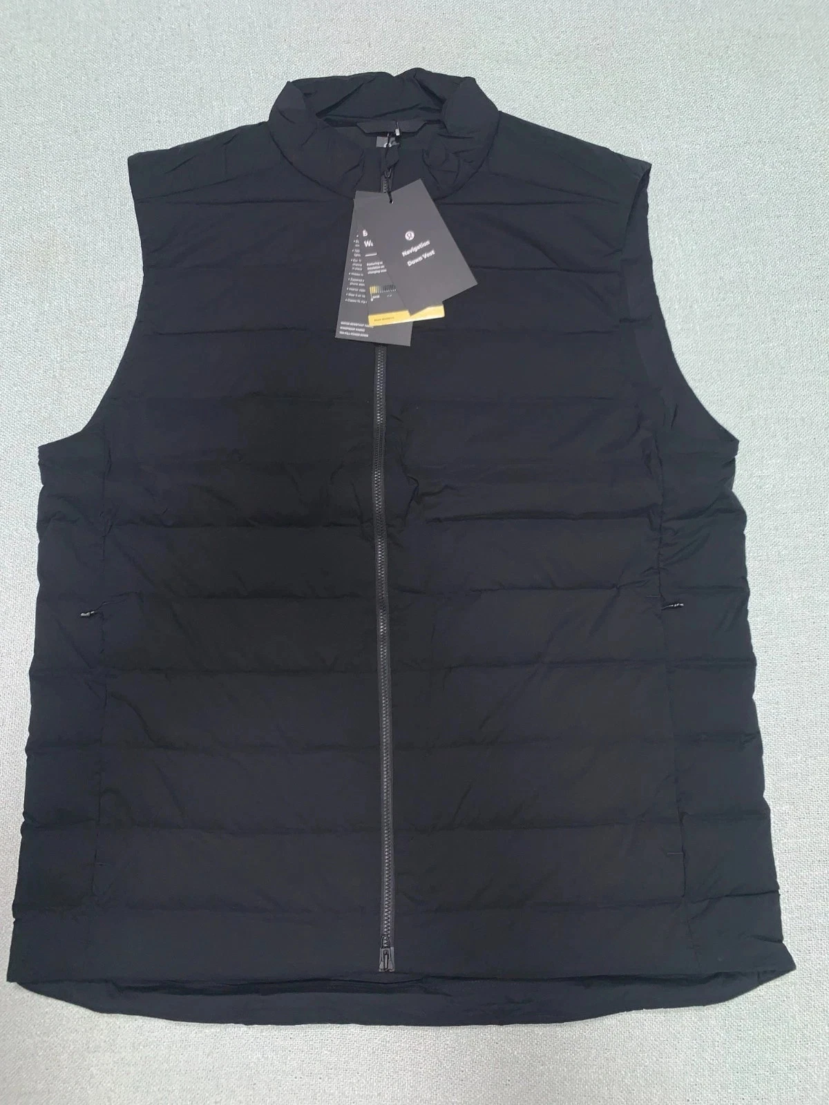Lululemon Navigation Down Vest Size Medium Black
Opens in a new window or tab