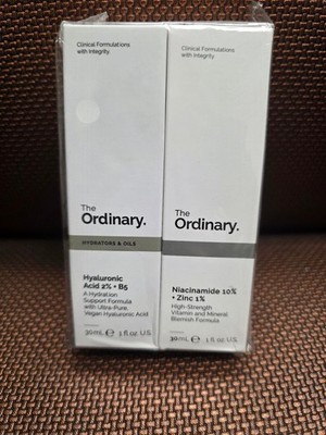 The Ordinary Niacinamide + Zinc 1%, Hyaluronic Acid 2%