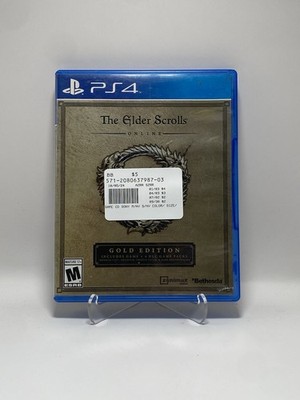 The Elder Scrolls Online: Gold Edition (Sony PlayStation 4) - No Manual - Tested