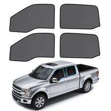 Car Window Shades for Ford F150 2016-2024, 4 Pack F150 Sun Shade Side Window,...
