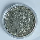 1884 MORGAN SILVER DOLLAR...W/Airtight Capsule
