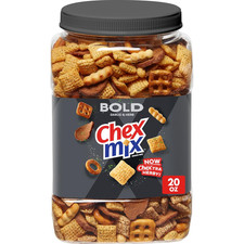 Bold Garlic and Herb Snack Mix, Snack Tub, 20 Oz