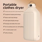 1 Portable Clothes Dryer Compact & Foldable For Travel & Dorm WZHA