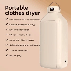1 Séchoir portatif compact & pliable pour le voyage & Dortoir WZHA