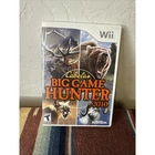 Cabela's Big Game Hunter 2010 (Nintendo Wii, 2009) Complete and Clean