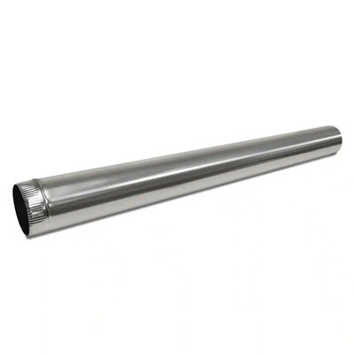 12 In. X 5 Ft. round Metal Duct Pipe