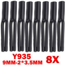 8PCS 9mm-2 3.5mm Speaker Cable Pants Y Splitter Wire Pant Boots Audio Subwoofer