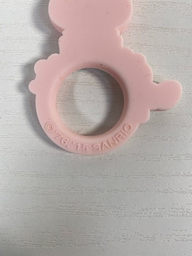 Sanrio My Melody neck strap plastic bottle holder carabiner cute from Japan - Picture 4 of 4