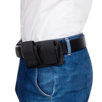 Double Speedloader Pouch For Revolvers - MOLLE Tactical Belt Holder For .357, .44 Mag & More