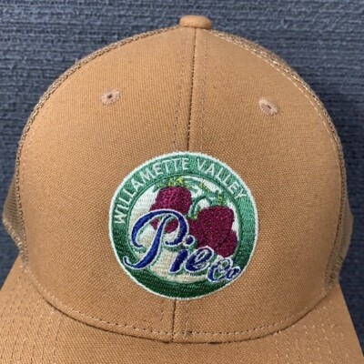 Willamette Valley Pie Co Trucker Hat Strapback Adult Brown  display picture 3
